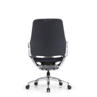 DecentLiving - Chaise de bureau à hauteur standard - Noir-Profondeur d'assise, hauteur et tension d'inclinaison réglables