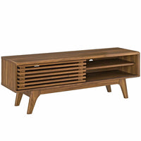 Modway - Render 48 po Meuble TV, Noyer-Meuble TV de 48 po style milieu du siècle
