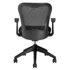 Nightingale - MXO Chaise de conférence à dossier moyen - Noir-Mousse d'assise ENERSORB ultra confortable qui permet une meilleure circulation sanguine, réduisant les points de pression