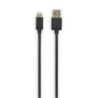 NXT Technologies - Câble tresse Lightning à USB, 6 pi, noir-Câble tresse de 6 pi, resistant aux accrocs et aux enchevêtrements