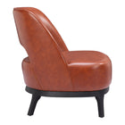 Zuo - Mistley Fauteuil d’appoint - Brun-Dimensions: 28,7 po L x 25,6 po L x 30,5 po H