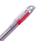 Pentel - Stylo à bille TKO - 1,0 mm - rouge  -Encre rouge