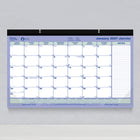 Blueline - 2027 Calendrier sous-main mensuel - 17 3/4 po x 10 7/8 po - bilingue-Feuilles reliées en haut, perforées pour un détachement facile