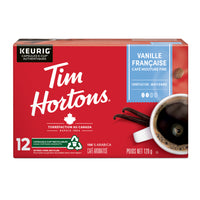 Tim Hortons - Capsules de café à la vanille française - compatible avec K-Cup - paquet de 12-Portion unique