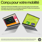 HP - Portable 15,6 po - Intel i5-1334U - SSD 512 Go - RAM 16 Go - Windows 11-Graphique Intel  Iris  Xe : Des performances impressionnantes pour la création, le jeu et le divertissement. Un nouveau niveau de performances graphiques et des visuels nets et étonnants combinés à la commodité d’un ordinateur portable fin et léger