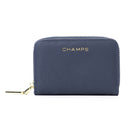 Champs - Portefeuille Palm de Iconic - Marine-Porte-cartes avec protection RFID