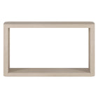 Hudson&Canal - Console Kellan , 132 cm de largeur, blanc aulne-La table est fabriquée à partir de matériaux MDF de haute qualité et durables
