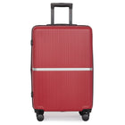 Air Canada - Bagage de soute rigide Laurentian de 24 po - roulettes pivotantes à 360 degrés - rouge-Le bagage de soute moyen offre un espace de rangement pratique pour les longs voyages