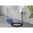 Scosche - Haute performance 240W USB-C à USB-C Câble tressé - 4 pi - Noir-Transfert de données à grande vitesse USB 3.2 Gen 1 jusqu'à 5 Gbps