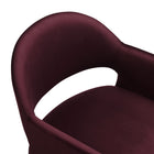 Modway - Talia Performance Velvet Fauteuil à manger - Mûrier-9