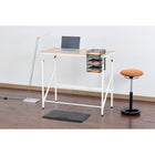 Safco - Tapis anti-fatigue mobile - 20 L x 30 D x 1 H po - Noir-Mousse de polyuréthane auto-dénudante