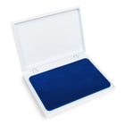 Ready 2 Learn - Tampon encreur lavable géant - Bleu - 6,2 po L x 4,1 po L - Paquet de 2-Sécuritaire à partir de 3 ans:  Ce tampon encreur non toxique adapté aux enfants est une ressource artisanale sûre pour les petits artistes. Les enfants adorent l'utiliser avec des tampons ou créer des œuvres d'art avec empreintes digitales.