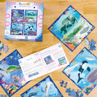 Ravensburger - Puzzle UP! Les animaux marins ensemble-Matériau extra-épais et durable adapté aux mains des jeunes enfants et résistant aux nombreuses manipulations pour permettre de s'amuser encore plus longtemps avec son puzzle