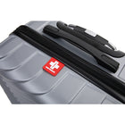 Swiss Traveller - Steelara Hardshell 3 pièces ensemble de bagages - jantes tournantes à 360 degrés - titane argenté-28 » Dimension large à carreaux - Intérieur : 28 » de largeur x 18,9 » de largeur x 10,9 » de h, extérieur : 30,7 » de largeur x 19,6 » de largeur x 11,4 » de haut, poids : 8,6 lbs