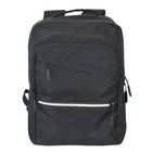Club Rochelier - Sac à dos multi-poches zippées - Noir- 'Compartiment intérieur rembourré pour ordinateur portable avec fermeture velcro