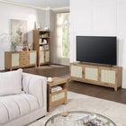Manhattan Comfort - Lot de 2 tables de chevet Sheridan 21,63" style mid-century moderne - Nature-10