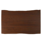 Modway - Viggo Bois d’acacia à bord vivant de 60 po Bois d’acacia Table à manger, Noyer noir-7