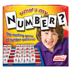 Jeu Junior Learning Quel est mon numéro ? -Contient un plateau de jeu de 1 à 50, 50 cartes numérotées, 10 cartes de questions et un guide d'activités