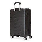Travelpro - Odyssey 24 po Valise Rigide À Enregistrer de Taille Moyenne à Roulettes - Noir-Le système PrecisionGlide offre un contrôle précis et un roulement sans effort grâce à huit roulettes pivotantes auto-alignantes MagnaTrac