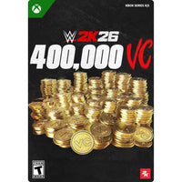 WWE 2K26: 400,000 Virtual Currency Pack pour Xbox Series X|S [Code Electronique]-Genre: Combat, Simulation, Sports