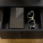 HOMCOM - Table d’appoint - noir - lot de 2-Matériau : MDF 