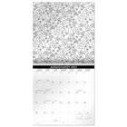 Mead - Calendrier décoratif Rad & Happy 2027, 12 po x 12 po, bilingue-Couvre une période de 16 mois pour une planification prolongée
