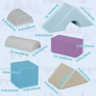 Soozier - Blocs de jeu souples - multicolores - ensemble de 11-Les housses du set de jeu doux sont conçues pour être nettoyées avec une lingette désinfectante 