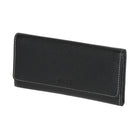 Roots - Portefeuille d'embrayage mince pour dames - Noir-4 poches fendues