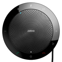 Jabra - Speak 510+ UC haut-parleur USB et Bluetooth avec adaptateur Bluetooth (Communications unifiées)-Le Jabra Speak 510+ UC est doté d’un microphone omnidirectionnel à 360° qui supporte l’annulation d’écho pour aider à assurer des conversations claires.
