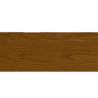 Entrepot La Grange - Poutre flottante de manteau de cheminée - 72 x 5 x 7 po - Noyer moyen-Support inclus