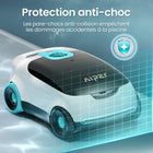 Aiper - Robot nettoyeur de piscine sans fil Scuba L1, filtration avancée, tri-moteur-Cliquez et oubliez. Nettoyer est désormais aussi simple qu'appuyer sur un bouton et regarder le nettoyage s'effectuer sous vos yeux