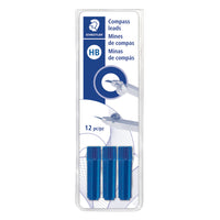 Staedtler - Mines de rechange pour compas - Paquet de 12-Mines de compas de rechange