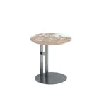 Manhattan Comfort - Ensemble de 2 tables basses et d’appoint Alondra, style moderne et glamour, noir-Garantie limitée du fabricant de 30 jours