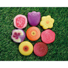 Yellow Door - Pierres de jeu sensorielles - Fleurs, lot de 8-6