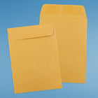 JAM Paper Enveloppes à ouverture au sommet et rabat droit gommé, 5 1/2 x 7 1/2 po, brun kraft, 1000 par paquet-Idéales pour les cartes de vœux, les cartes d’invitation, les faire-part de mariage et autres