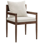 Modway - Remington Fauteuil à manger - Sel-Cadre en bois massif d’orme