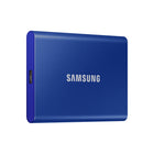 Samsung T7 500Go USB 3.2 Gen. 2 Disque SSD Portatif - Bleu-Écriture séquentielle jusqu’à 1,000 Mo/s