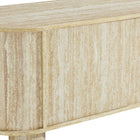 Modway - Overture Ovale 63 po Faux travertin Meuble TV, Travertin-8