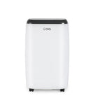 Commercial Cool - Climatiseur portatif 14 000 BTU avec chauffage-Commandes électroniques avec affichage numérique DEL blanc discret