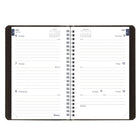 Blueline - Agenda Scolaire Hebdomadaire/Mensuel - 8 po H x 5 po l - Noir - Anglais-Présentation hebdomadaire lignée
