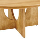 Modway - Rivian Ronde 34 » Table basse - Chêne-7
