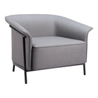 Zuo - Burry Fauteuil d’appoint - Gris ardoise-Aucun assemblage requis