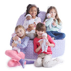 JC Toys - La Baby soft Poupée bébé 11 po - Rose avec couverture - Caucasien-8