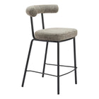 Zuo - Kede Tabouret de comptoir - Vert Tweed-Repose-pieds ergonomique et confortable