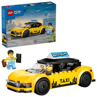 LEGO - City Great Vehicles Le taxi jaune-Modèle de taxi LEGO City pour les enfants de 5 ans et plus qui aiment les véhicules