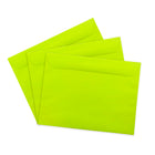 JAM Paper - Enveloppes livret lisses Brite Hue, 9 x 12 po, vert lime éclatant, 1000 par paquet-Ouverture : livret