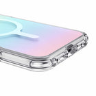 Avana - Coque MagSafe Cosmic iPhone 17 Air - Violet-Le rebord et les bords surélevés protègent votre écran
