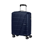 American Tourister - Surftime Valise de Cabine Spinner - bleu métallique-Le matériau ABS robuste est capable de résister aux rigueurs des voyages.