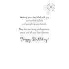 Mill Brook Studio - Cartes de souhaits Fête avec enveloppes – 5-3/8 po x 7-3/4 po – Spécialement pour toi : chandelles – paquet de 18-Imprimées sur un papier de qualité non couché