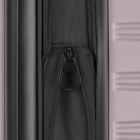 Bugatti - Valise d'enregistrement rigide 30 po de la collection Mecca - Lilac-Roues pivotantes simples à 360 degrés pour un roulement sans effort, doux et silencieux